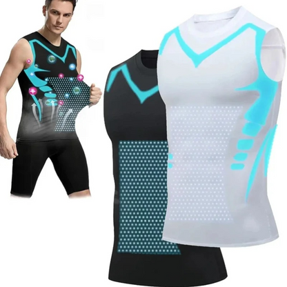 SculptPro™ – Men's Ionic Slimming Compression Vest